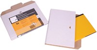 Brievenbusbox CleverPack A4 350x230x26mm karton wit 5 stuks-2