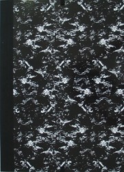 Tekenmap A3 35x50cm karton zwart