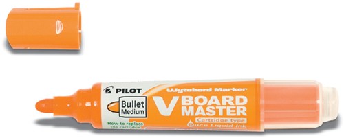 Whiteboard marker Pilot Begreen 2-3mm oranje