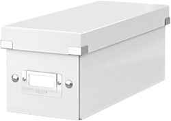 CD box Leitz Click & Store 127x124x320mm wit