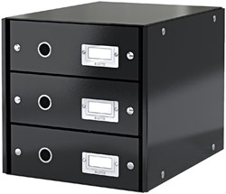Ladenbox Leitz Click & Store 3 laden 290x283x360mm zwart