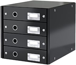Ladenbox Leitz Click & Store 4 laden 290x283x360mm zwart