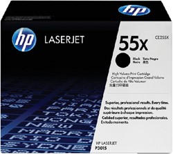 Toner HP CE255X 55X zwart