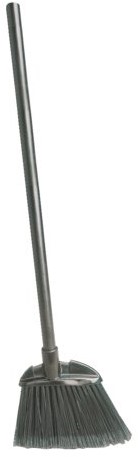 Handveger Rubbermaid Executive lobby Broom met lange steel zwart