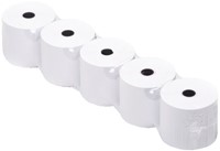 Kassarollen 37x70x12mm - 44 meter wit houtvrij papier per kassarol | afname per 5 rol