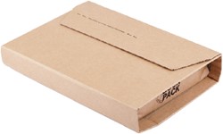 Wikkelverpakking CleverPack ringb +zelfkl strip bruin 25 stuks