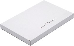 Brievenbusbox CleverPack A4 350x230x26mm karton wit 5 stuks