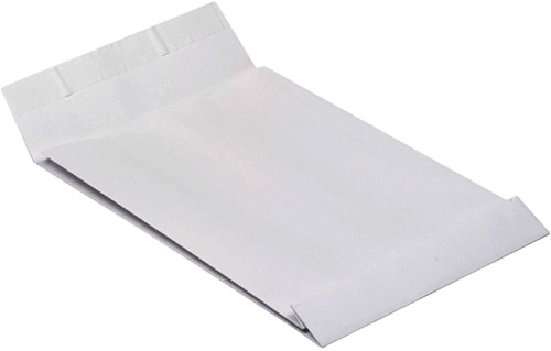 Monsterzak Quantore 229X324X38mm 130 grams zelfklevend wit 10 stuks