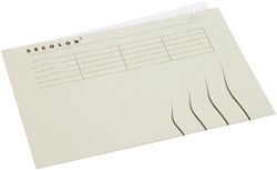 Vouwmap Jalema Secolor A4 grijs | afname per 25 stuks