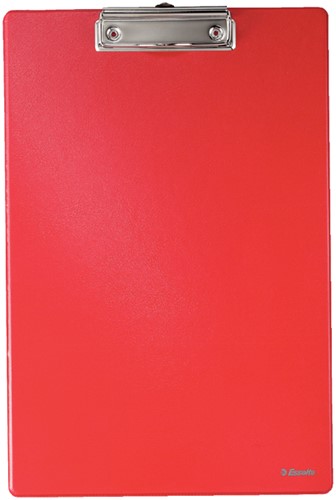 Klembord Esselte A4+ staand met klem rood.