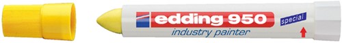 Industrie marker Edding 950 10mm geel | afname per 10 stuks