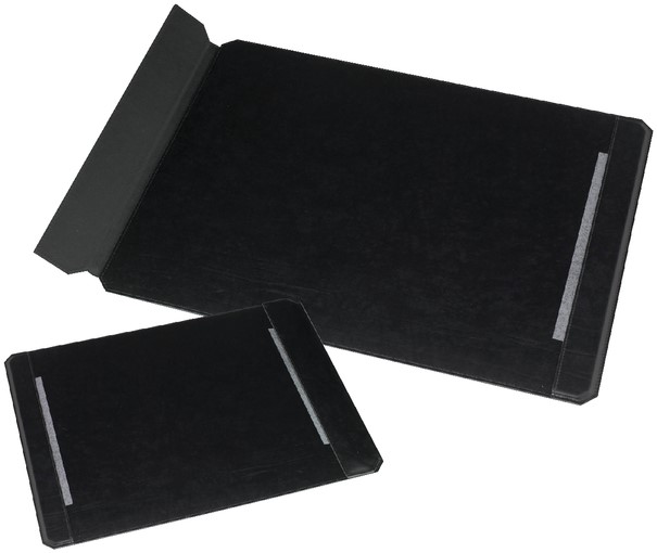 Bureau onderlegger Rillstab 40x60cm leder zwart