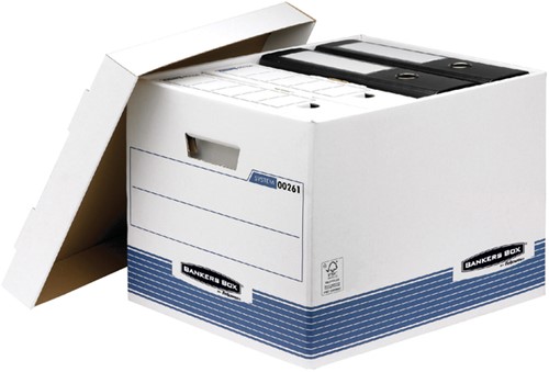 Archiefdoos Bankers Box system standaard 333x285x390mm