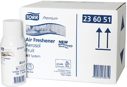 Luchtverfrisser Tork A1 Airfresh fruit 75ml 236051-3