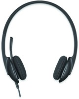 Headset Logitech H340 on ear USB zwart