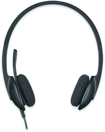 Headset Logitech H340 on ear USB zwart