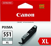 Inktcartridge Canon CLI-551GYXL grijs