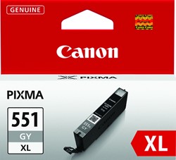 Inktcartridge Canon CLI-551GYXL grijs