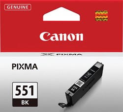 Inktcartridge Canon CLI-551BK zwart
