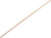 Borstelsteel hout 1,5 meter x Ø23,5mm