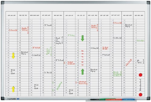 Planbord Legamaster premium jaarplanner 60x90cm 7-412000