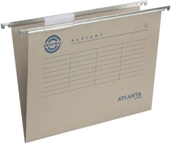 Hangmap Atlanta Alzicht A6620-15 folio V-bodem grijs | afname per 25 stuks