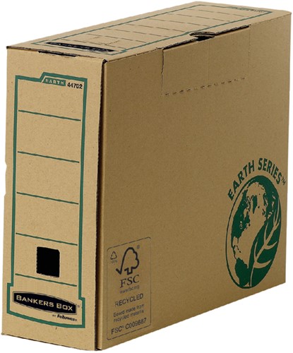 Archiefdoos Fellowes Bankers Box Earth 100x250x315mm | afname per 20 stuks