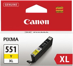 Inktcartridge Canon CLI-551YXL geel
