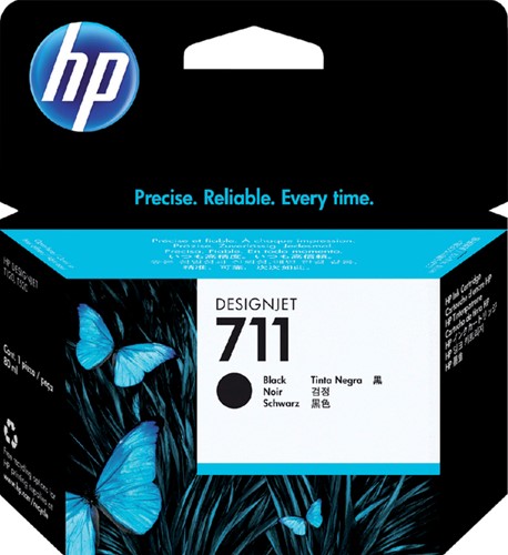 Inktcartridge HP CZ133A 711 zwart