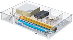 Sorteerbakje Leitz 5215 transparant tbv Leitz ladenblok