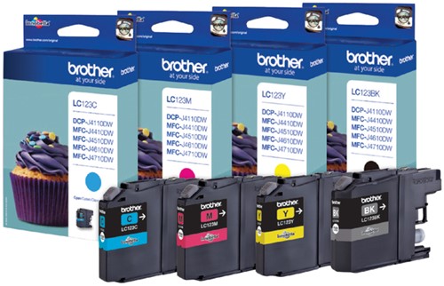 Inktcartridge Brother LC-123M magenta-3