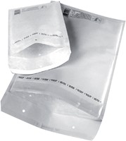 Luchtkussen enveloppen Quantore nr12 binnenmaat: 120x215mm buitenmaat: 140x225mm wit 200 stuks