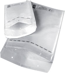 Luchtkussen enveloppen Quantore nr12 binnenmaat: 120x215mm buitenmaat: 140x225mm wit 200 stuks