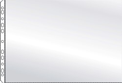 Showtas Quantore A3 11-gaats PP 0,08mm generfd liggend transparant 10 stuks
