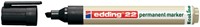 Permanent marker Edding 22 Eco 2-5mm zwart | afname per 10 stuks