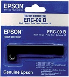 Inktlint Epson S015166 ERC09 nylon zwart