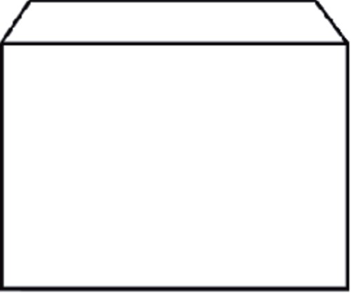 Bank envelop Quantore C6 114X162mm 80 grams zelfklevend wit 100 stuks-3