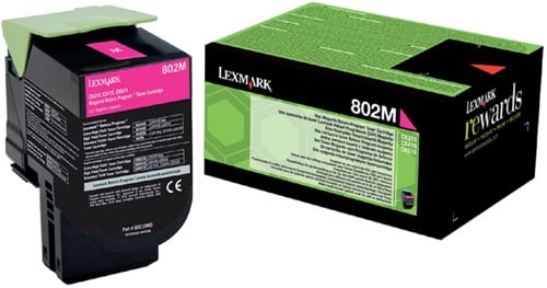Toner Lexmark 80C20M0 prebate 1K magenta