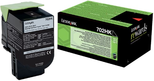 Toner Lexmark 70C2HK0 zwart