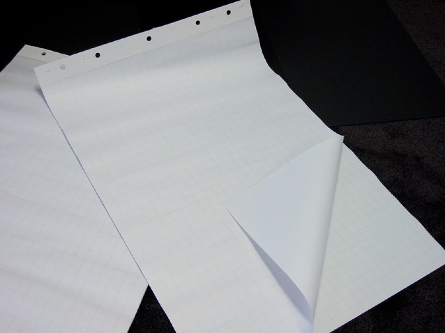 Flipoverpapier Quantore 65x100cm vel in koker