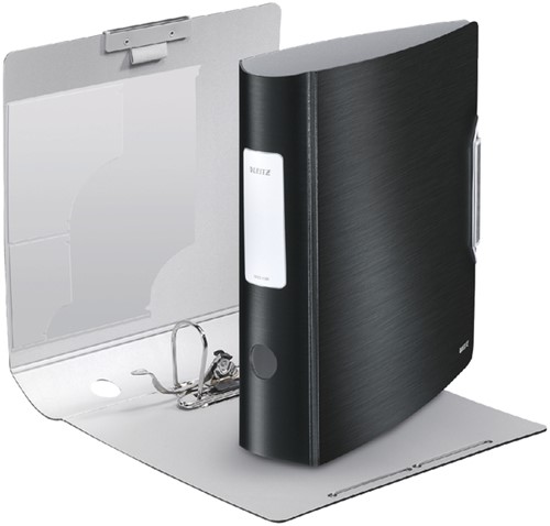 Ordner Leitz Style 1108 A4 75mm satijnzwart