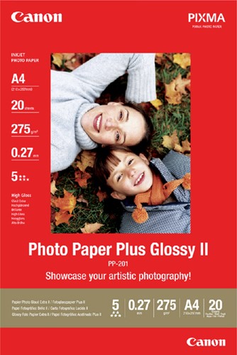 Fotopapier Canon PP-201 A4 glossy 260 grams 20 vel