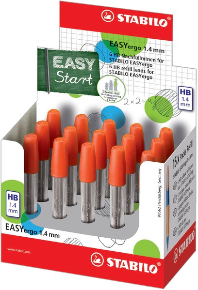 Gevlekt Uitstekend salon Potloodstift Stabilo Easy Ergo 1.4mm HB