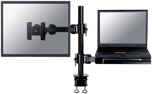 Laptoparm Newstar D960 10-27inch met klem zwart
