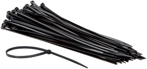 Bundelband IEZZY nylon 4,8x300mm Ø81mm zwart 100 stuks