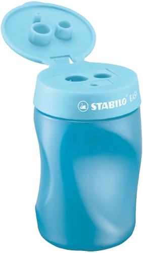 Puntenslijper Stabilo Easy 4501/2 linkshandig blauw