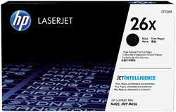 Toner HP CF226X 26X zwart