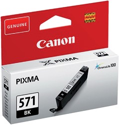 Inktcartridge Canon CLI-571BK zwart