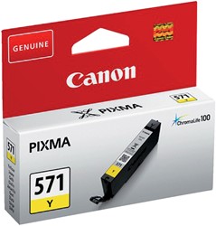 Inktcartridge Canon CLI-571Y geel