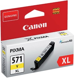 Inktcartridge Canon CLI-571YXL geel